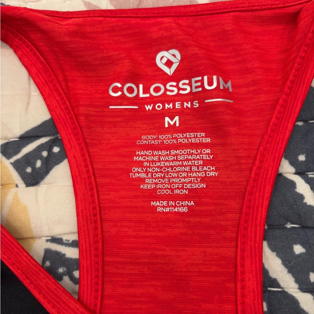 Colosseum Red Women's Tank Top - Picture 4 of 4